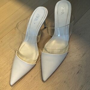 Zara PVC heels